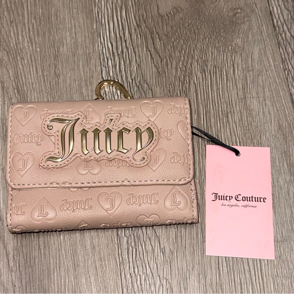 NEW Juicycouture Upgrade U Double Sided Trifold Wallet